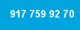 917 759 92 70 917 759 92 70